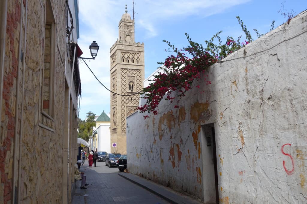 Allyway with Cars in Morocco