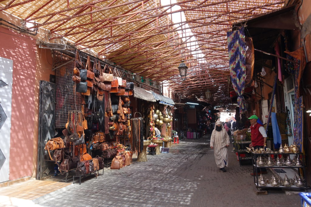 Souk in Marrakesh Morocco