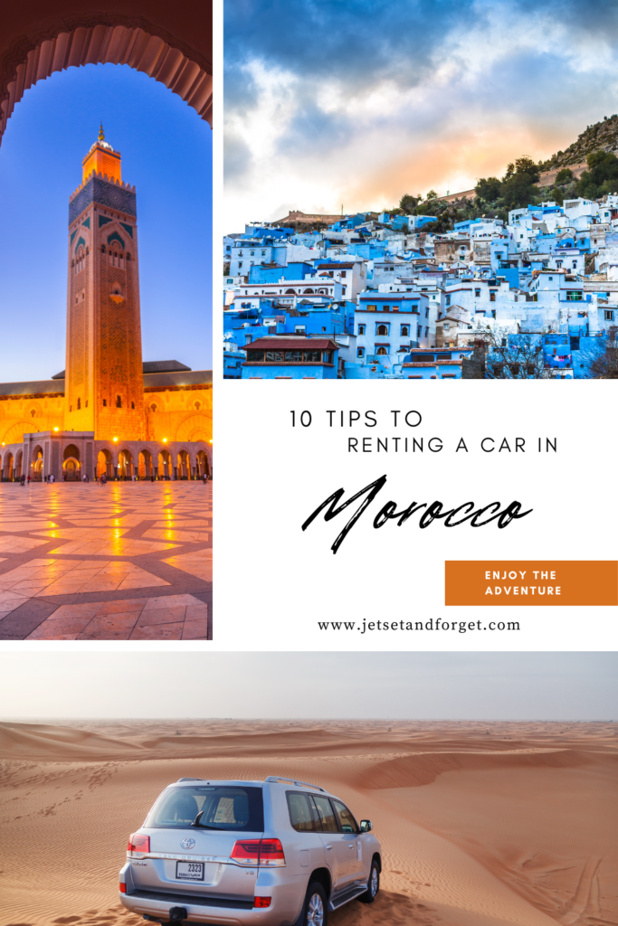 Renting a car in Morocco 