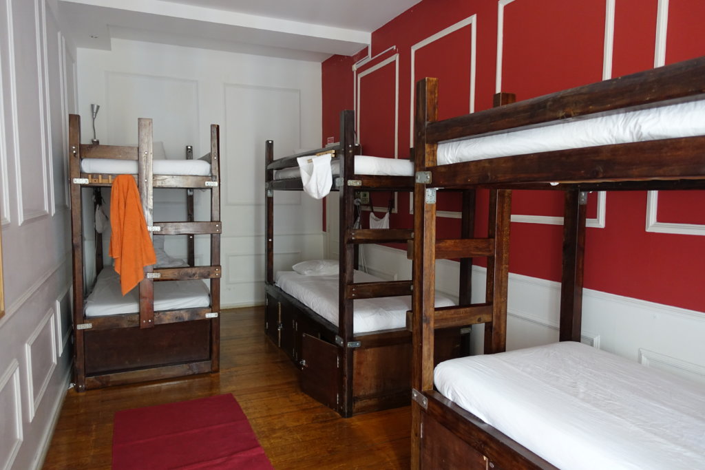 Bunk beds in Travellers House