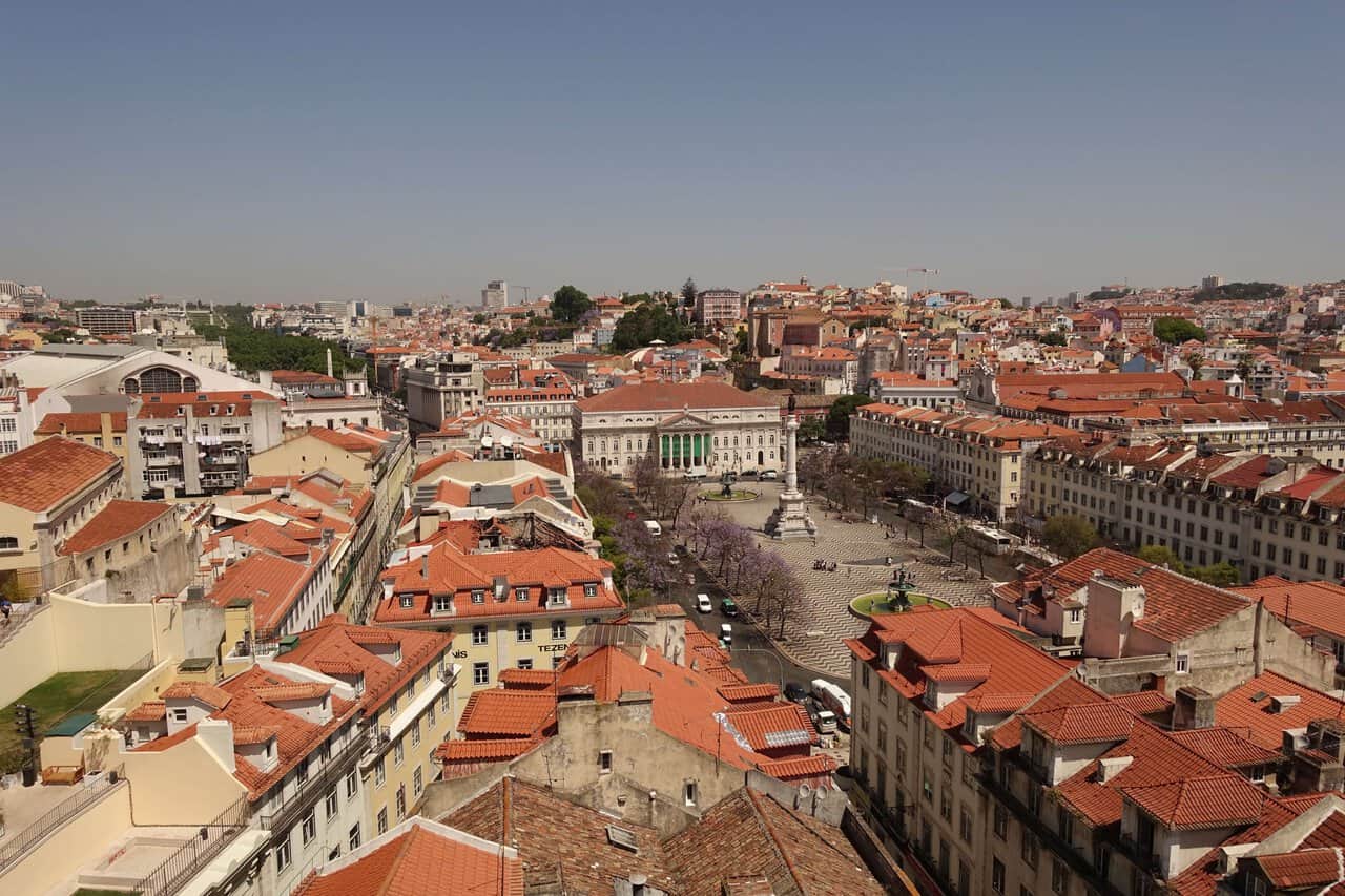 Skyline of Lisbon