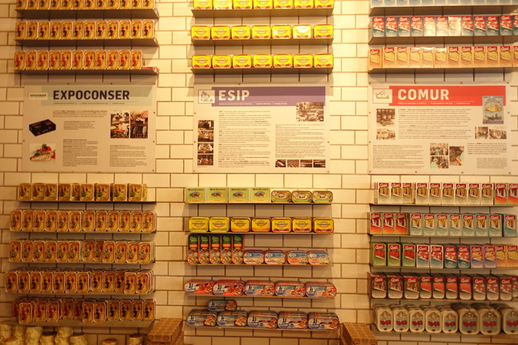 Wall of Sardine cans