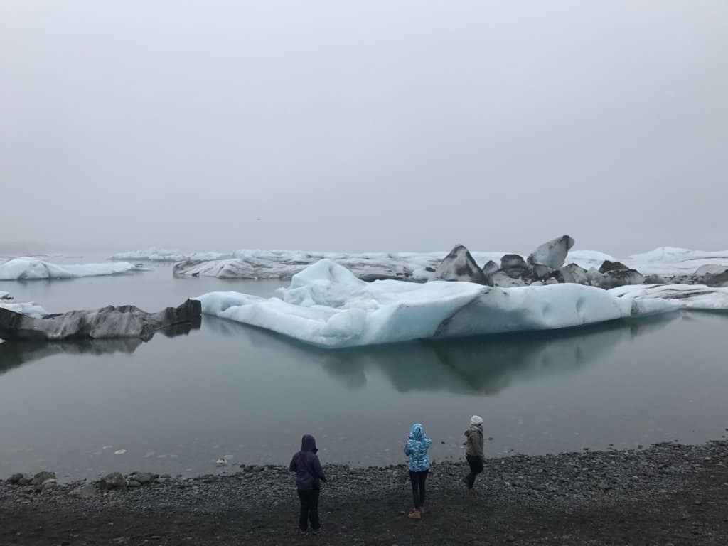 Large White Glaciers 