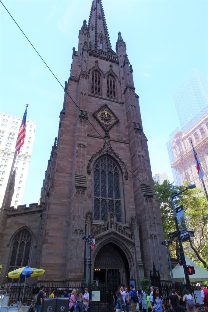 Tall Church located in the financial district