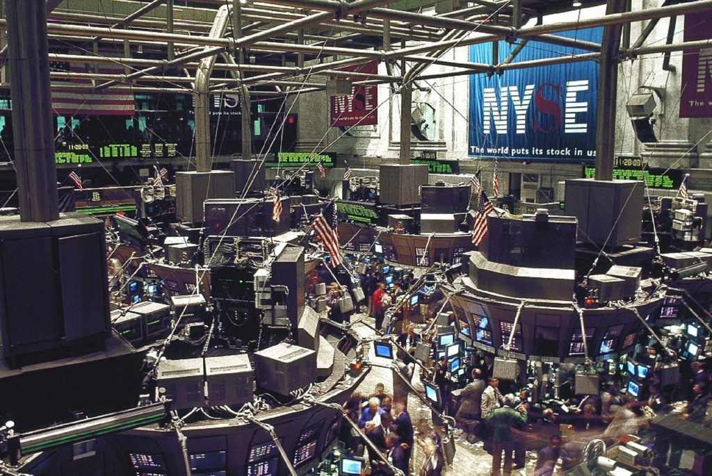 The interior of the New York Stock Exchange