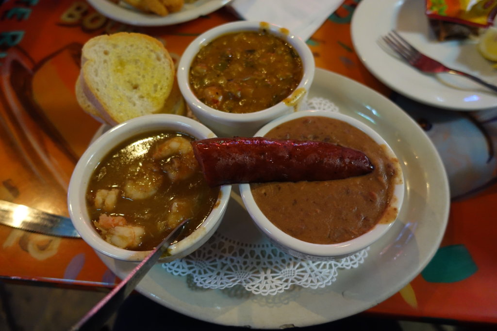 Gumbo, Etouffee, Red Beans and Rice in New Orleans