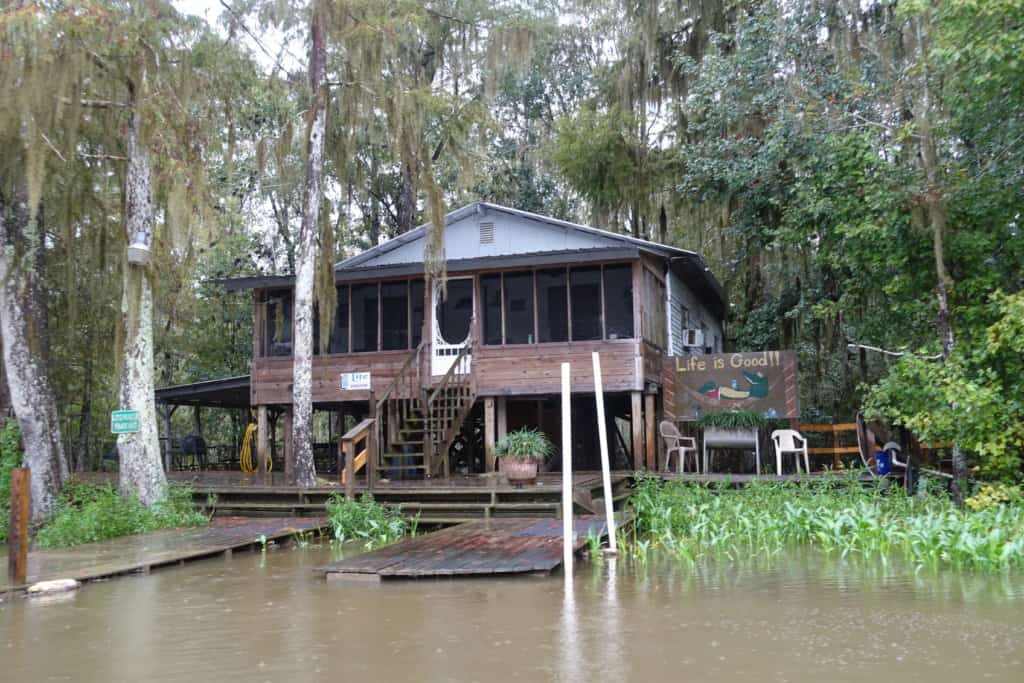 House in the Swamp in Louisiana