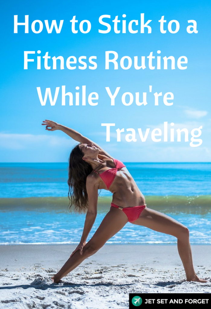 Fitness Routine While You're Traveling Pin