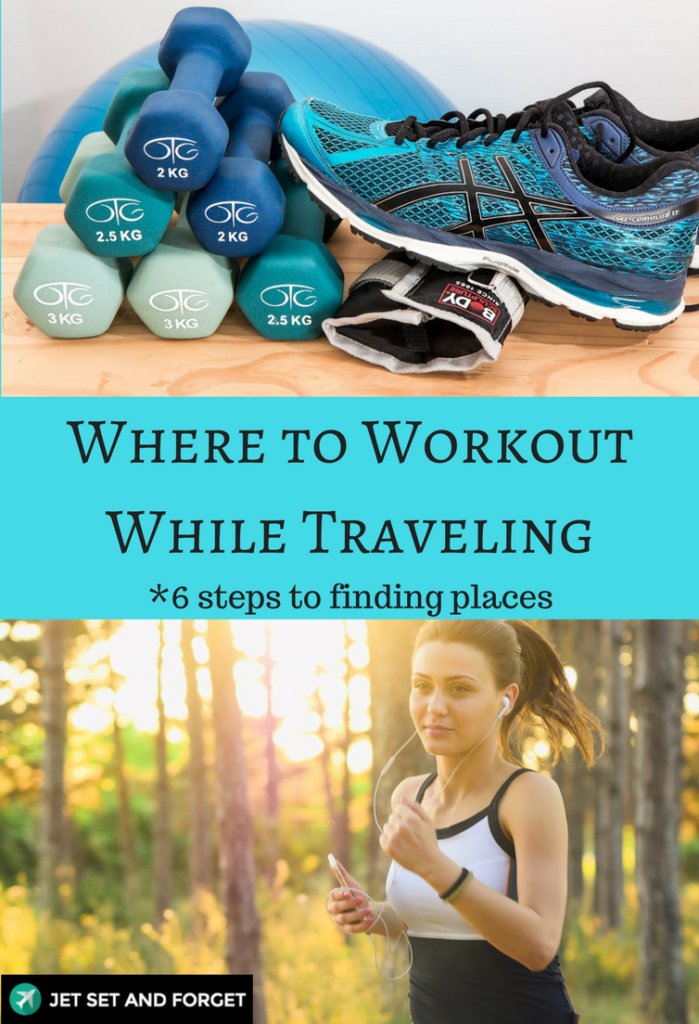 Where to Workout While Traveling Pin