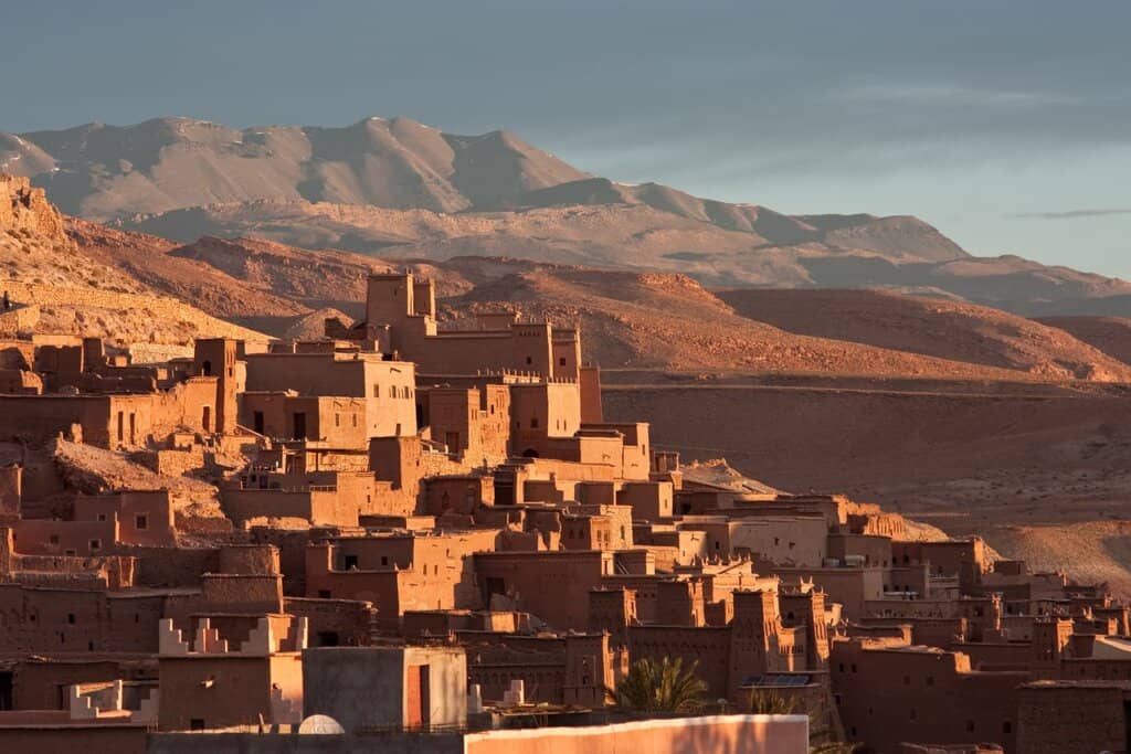 Morocco city landscape