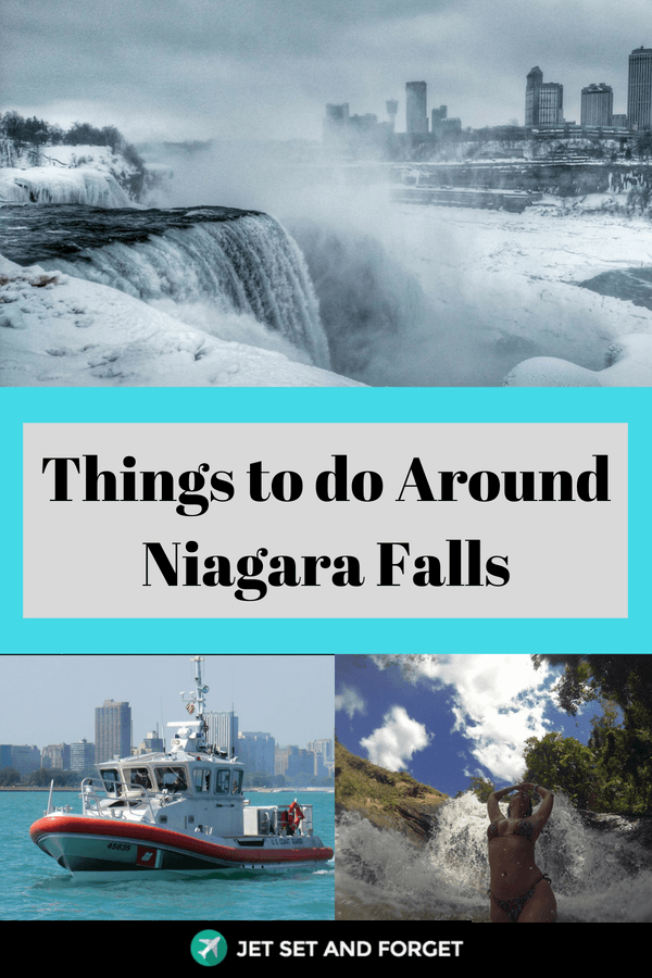 If you are heading up to Niagara falls, don't just stop to see the falls. You can take a boat cruise through Michigan, or go swimming in the lakes!
