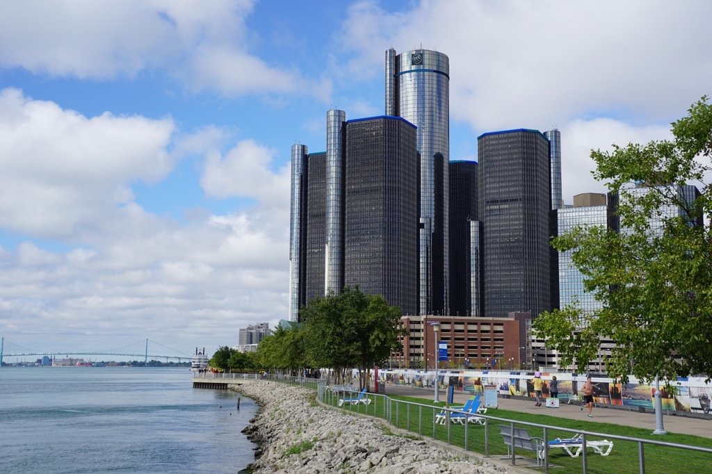 Tall buildings and the waterfront