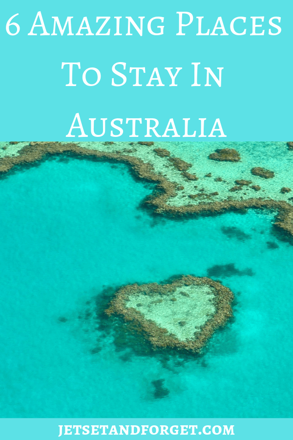 This post details six of the best places to stay in Australia. From the lush countrysides to the sandy beaches, Australia has something for everyone to enjoy.