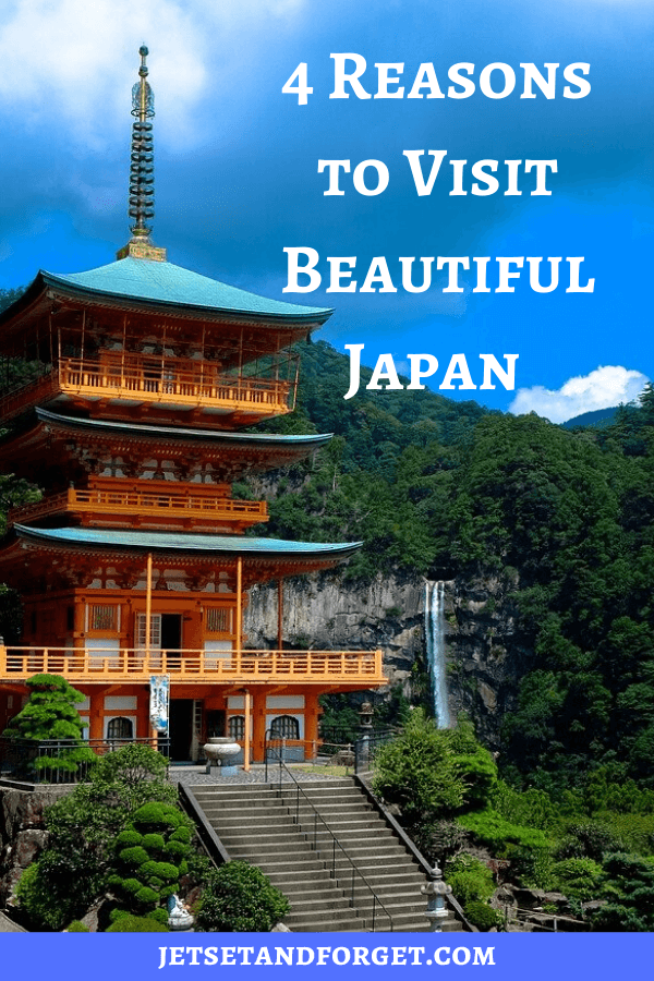 This post details the top 4 reasons why you should travel to Japan. From the amazing food, to the history and the landscapes, there is someone for everyone. You will also learn which airline to book your next Japanese holiday.