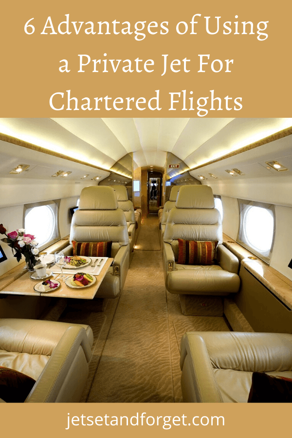 6 Advantages of using a private jet 