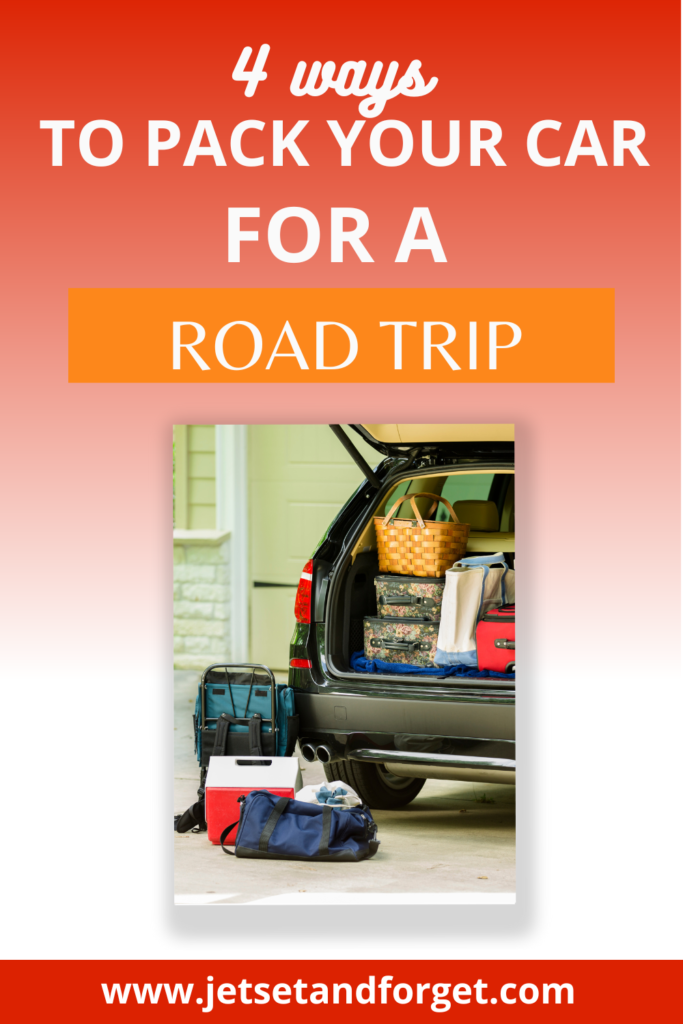 How To Pack Your Car For a Road Trip