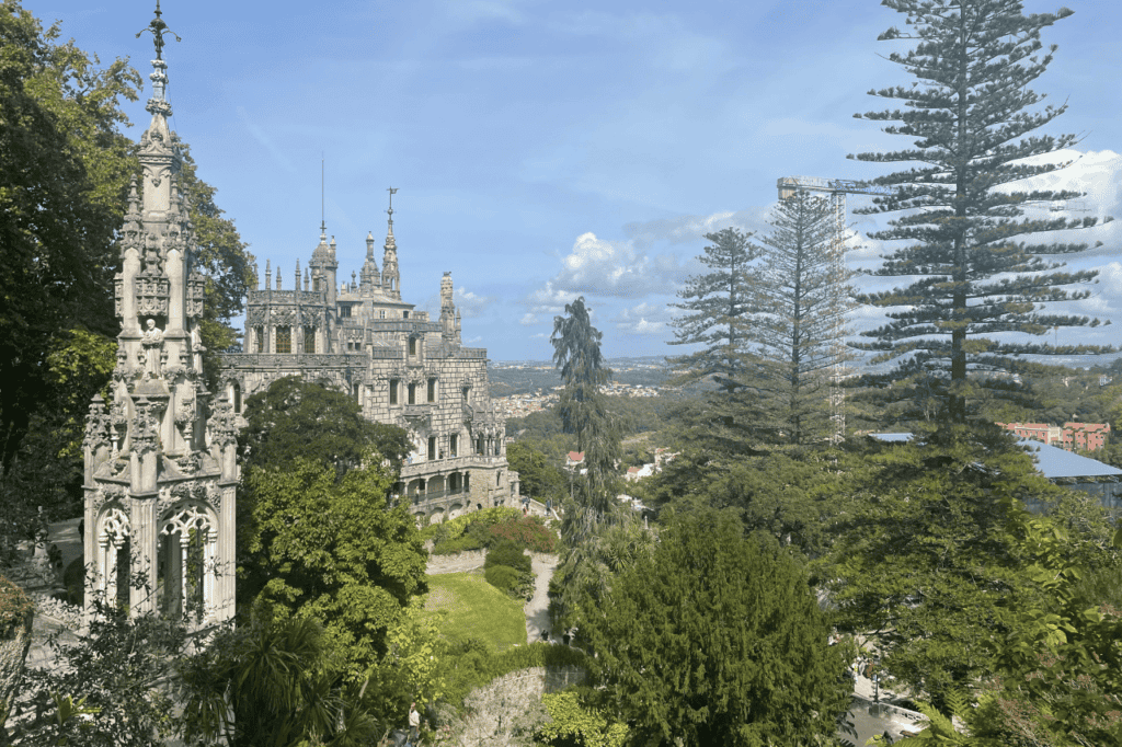 landscape view of Quinta da Regaleira