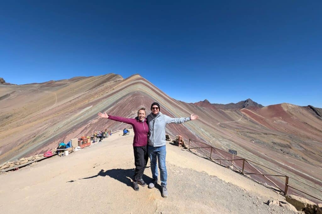 Rainbow mountain peru weather