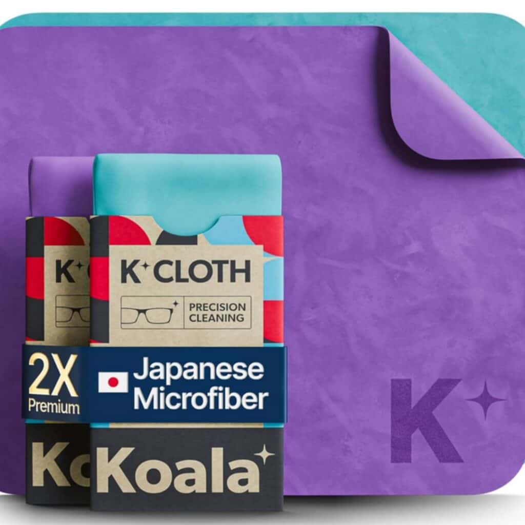 Soft microfiber cleaning wipes for lenses, screens, and electronics